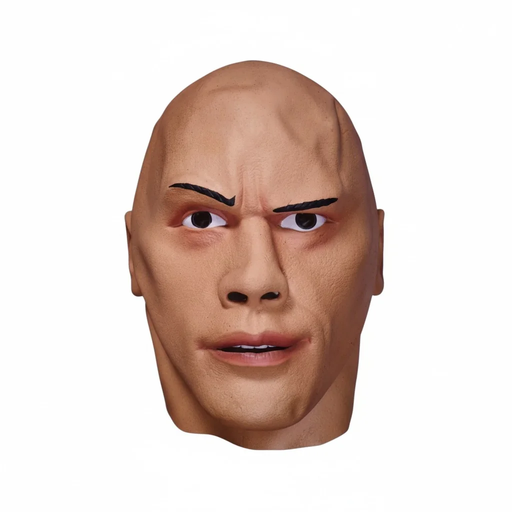 Máscara de hombre calvo