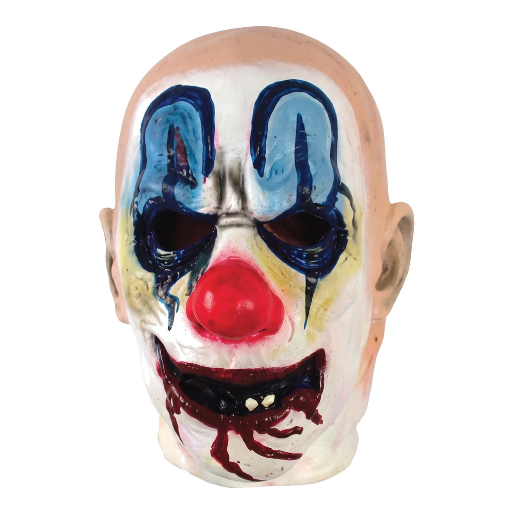 Máscara de látex de payaso