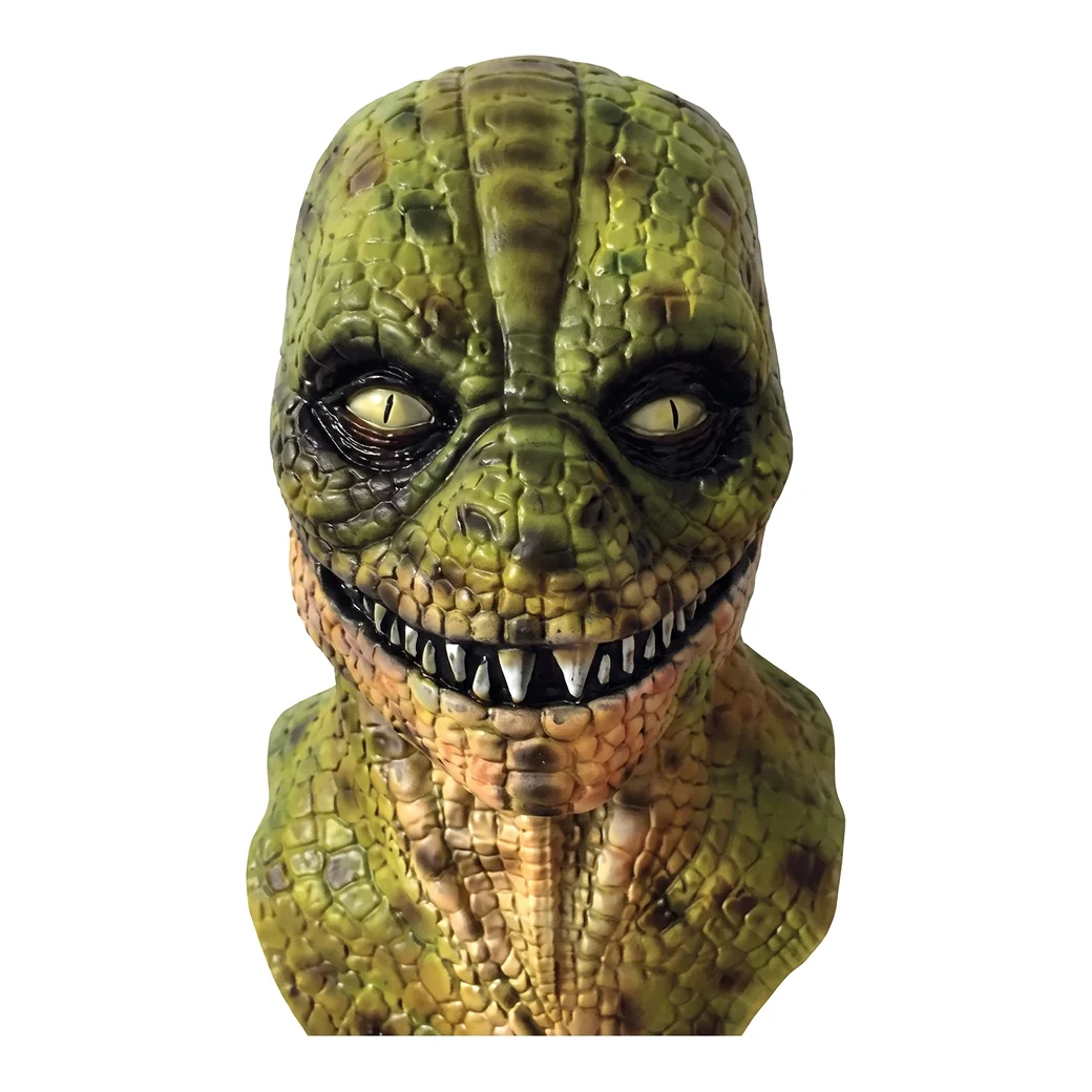 Máscara de látex de reptiliano